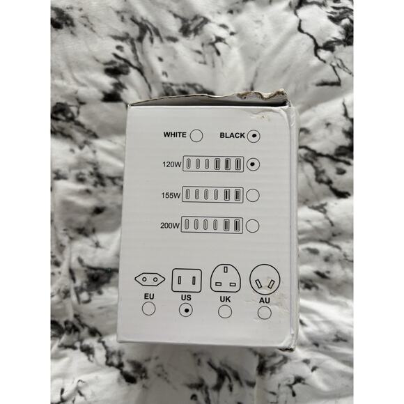 120W GAN Multi USB Charging Station 6 Port Hub Type C Charger PD Charge Station - Picture 2 of 4